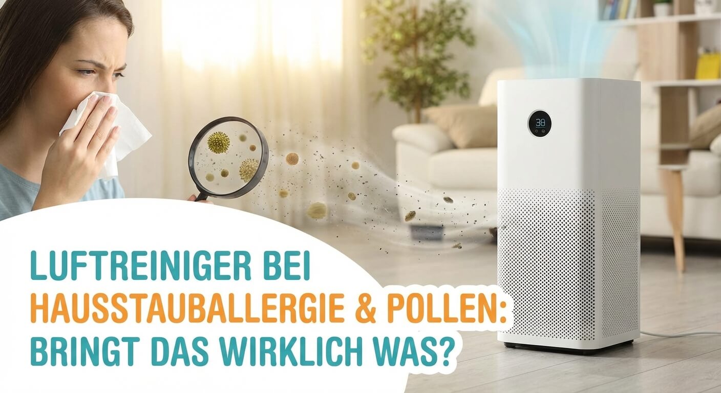 Luftreiniger bei Hausstauballergie & Pollen: Die wissenschaftliche Wahrheit (2026)