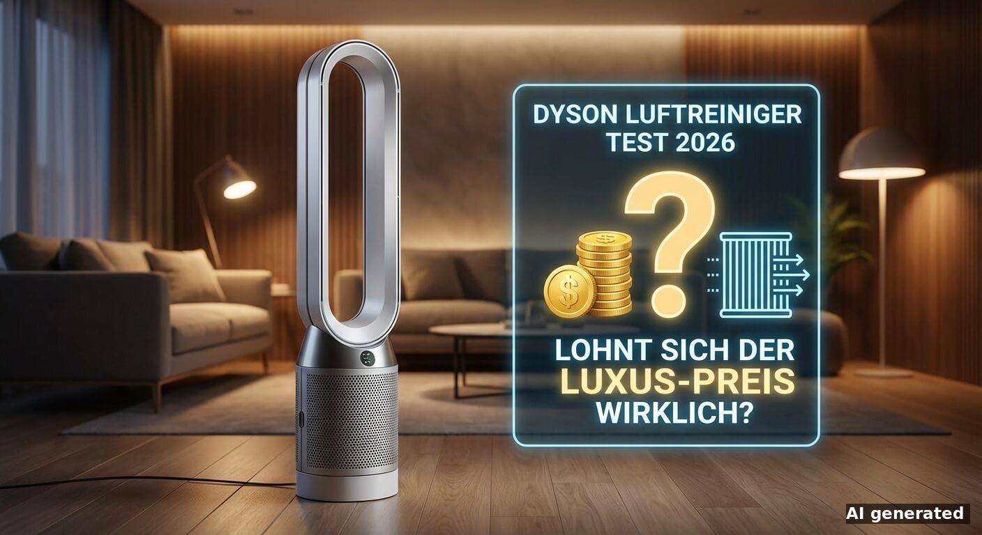 Dyson Luftreiniger Test 2026 - Lohnt sich der Luxus-Preis wirklich?