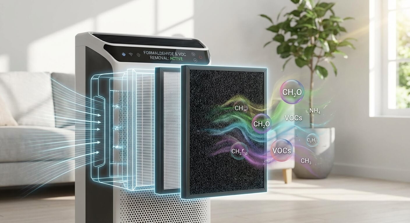 Luftreiniger gegen Formaldehyd und VOC: Welcher Filter hilft wirklich?