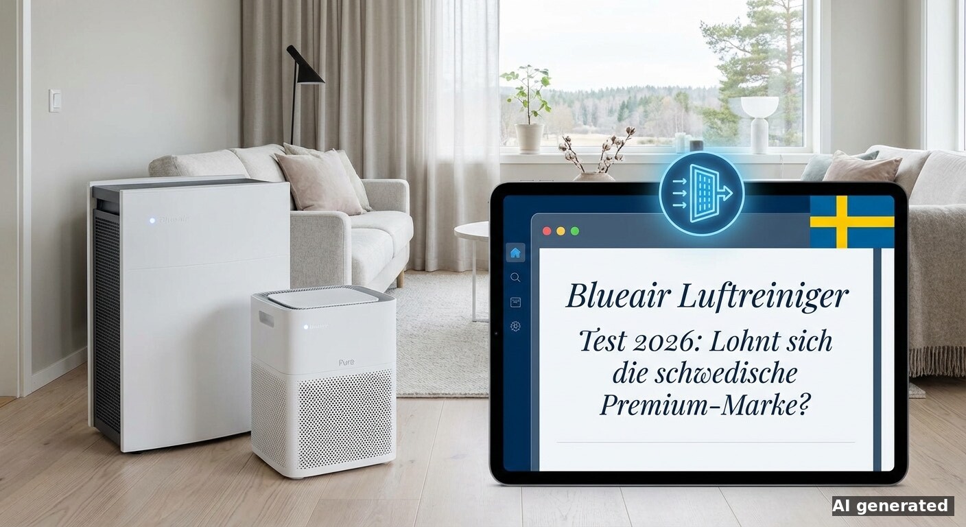 Blueair Luftreiniger Test 2026: Lohnt sich die schwedische Premium-Marke?