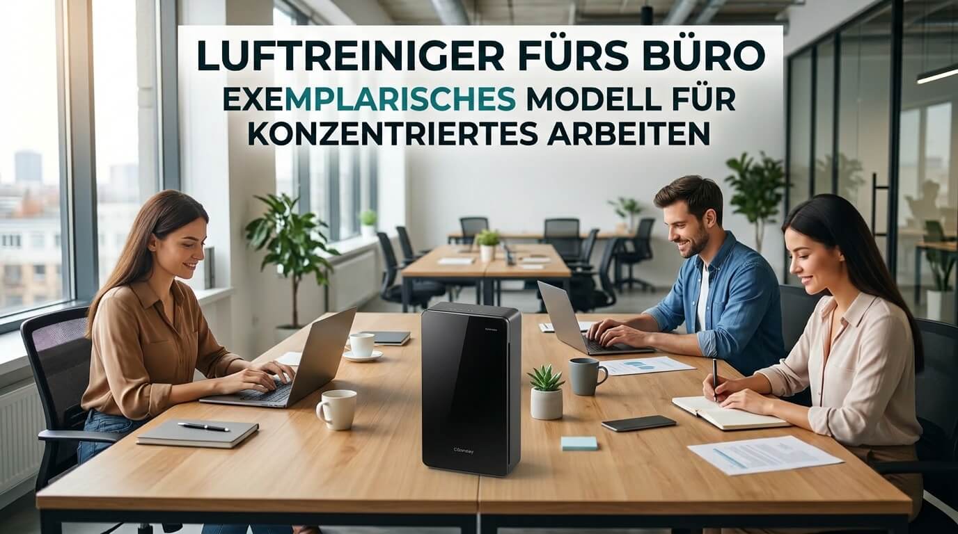 Luftreiniger fürs Büro: Die 4 leisesten Modelle für konzentriertes Arbeiten (2026)