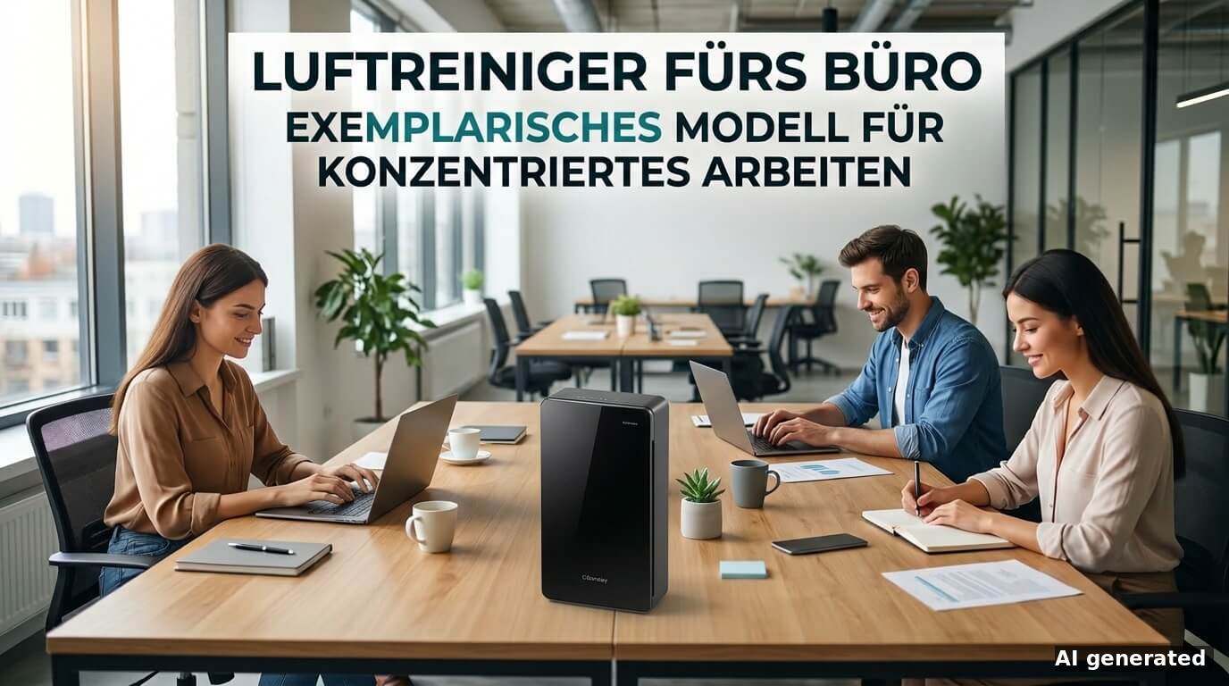 Luftreiniger fürs Büro: Die 4 leisesten Modelle für konzentriertes Arbeiten (2026)