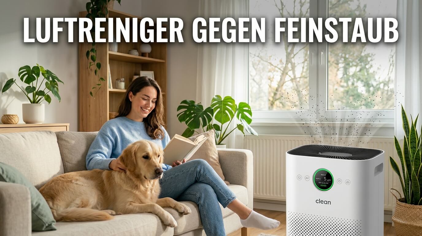 Luftreiniger gegen Feinstaub: So schützt du dich zuhause (PM2.5 & PM10)