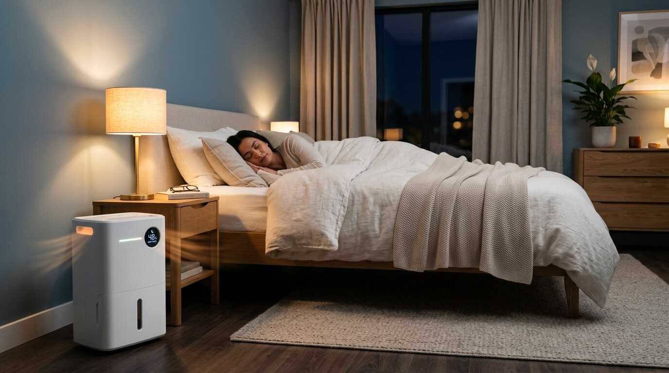 Luftentfeuchter fürs Schlafzimmer: Leise Modelle für erholsamen Schlaf (2026)