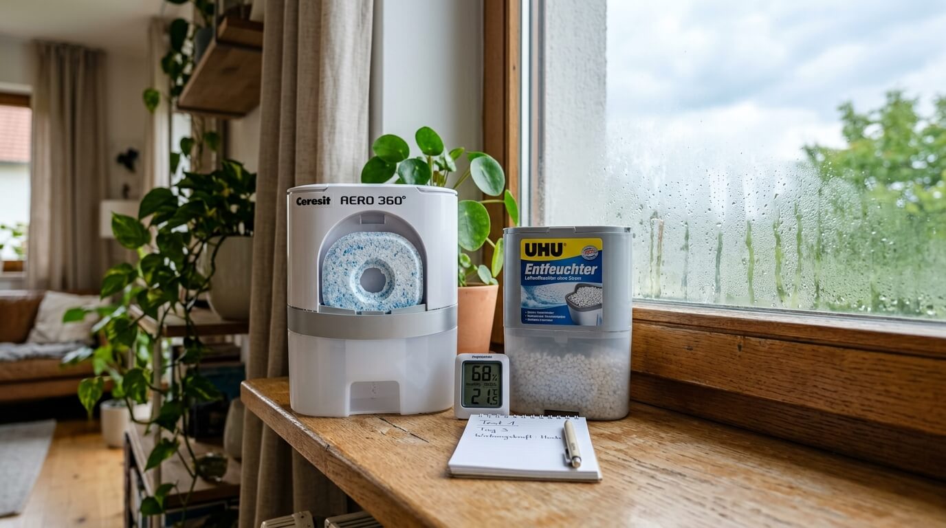 Luftentfeuchter ohne Strom: Granulat-Entfeuchter im Test (2026)
