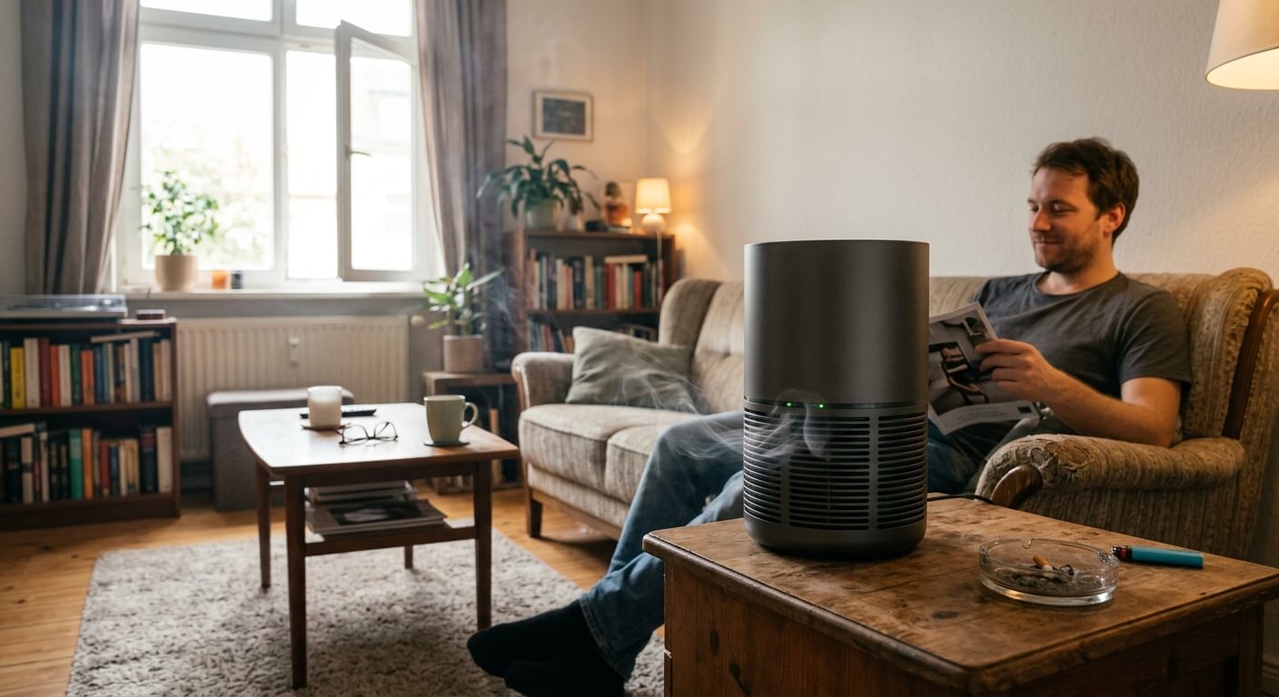 Luftreiniger fürs Raucherzimmer: So wirst du den Rauchgeruch wirklich los (2026)