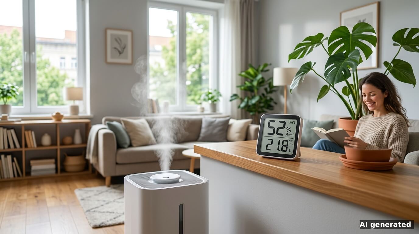 Optimale Luftfeuchtigkeit in der Wohnung: Tabelle, Tipps & Lösungen (2026)