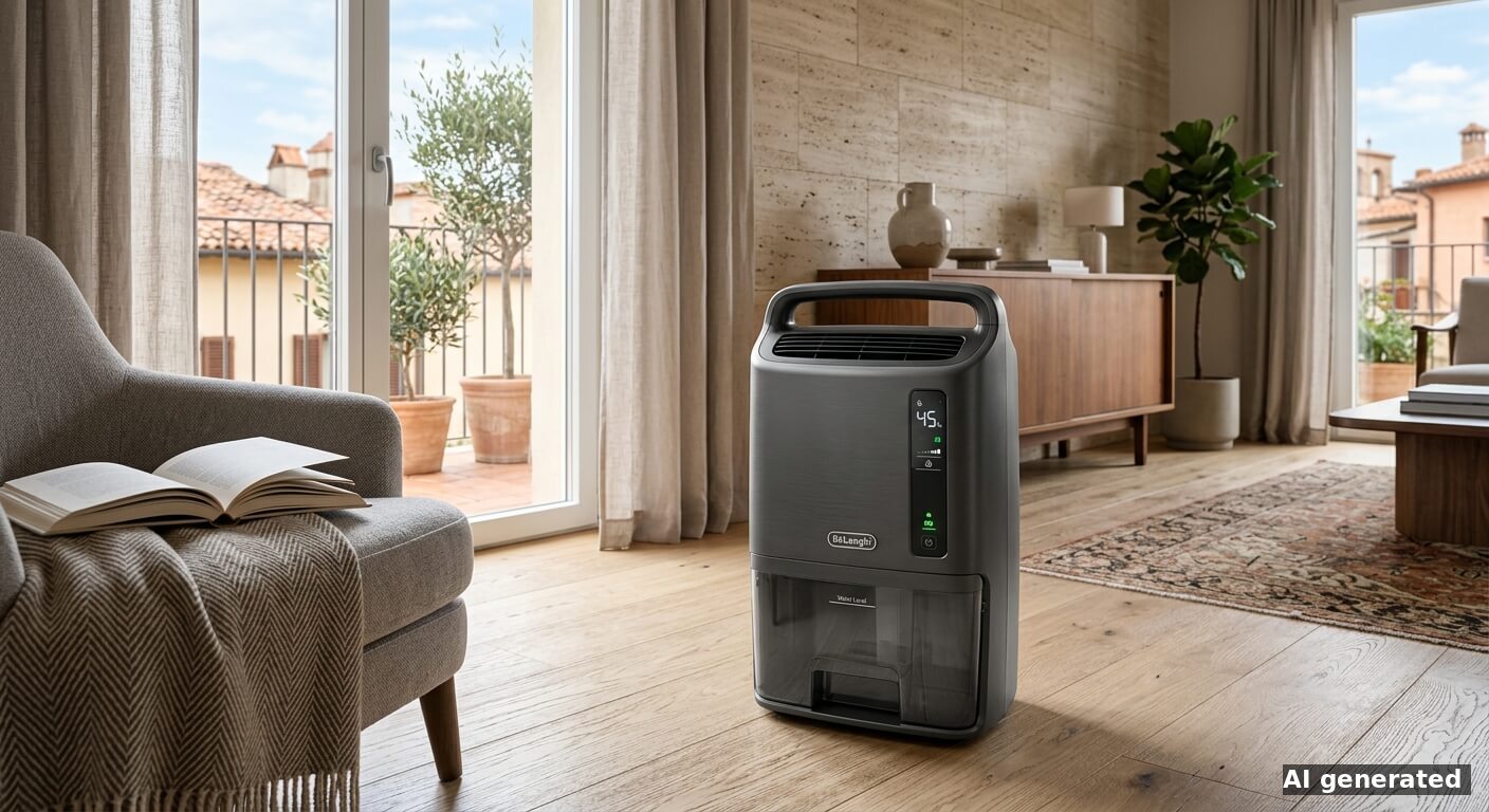 De’Longhi Luftentfeuchter Test 2026: Premium-Qualität aus Italien