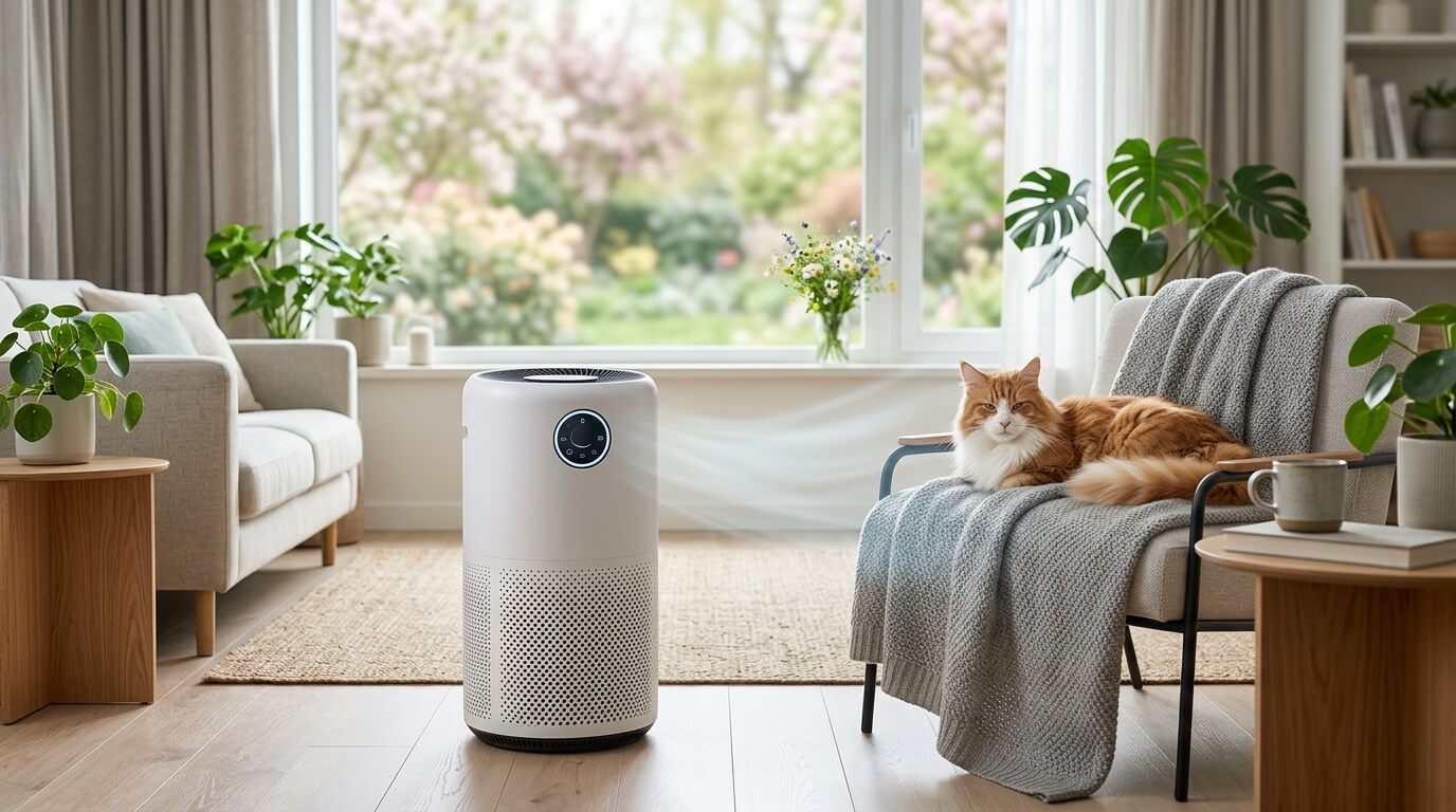 Luftreiniger für Allergiker mit Katzen UND Pollenallergie: Die 3 besten Geräte (2026)