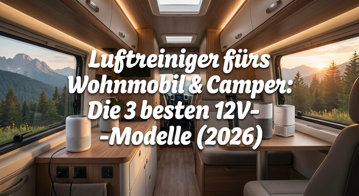 Luftreiniger fürs Wohnmobil & Camper: Die 3 besten 12V-Modelle (2026)