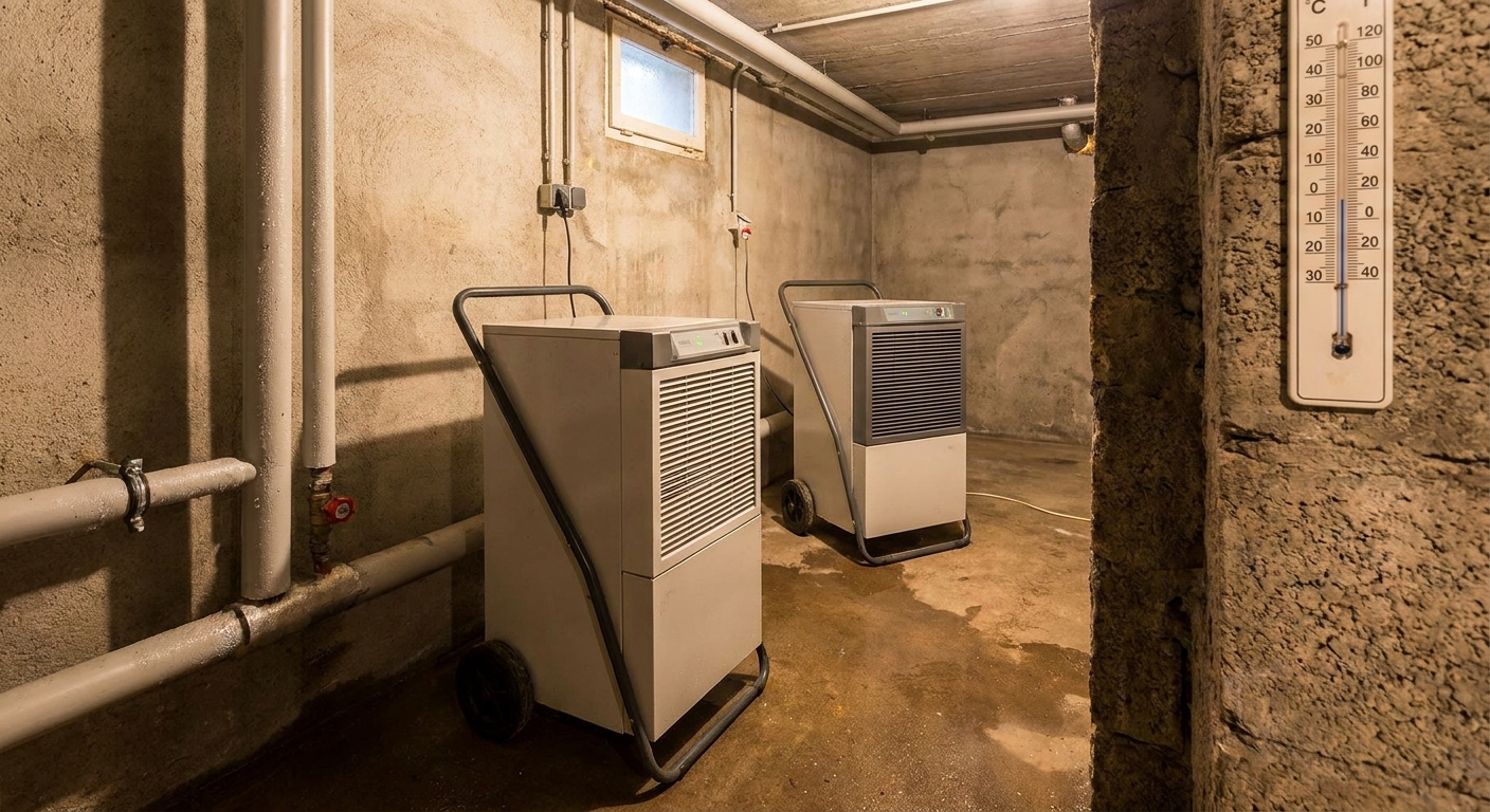 Welcher Luftentfeuchter funktioniert im kalten Keller unter 10°C? (2026)