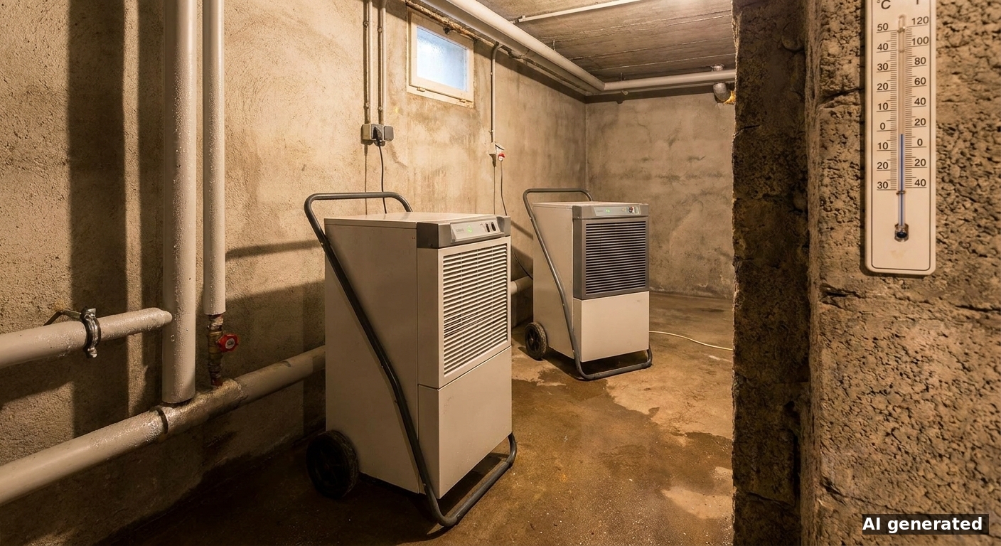 Welcher Luftentfeuchter funktioniert im kalten Keller unter 10°C? (2026)