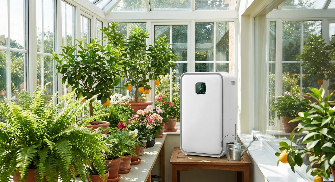 Luftentfeuchter für Wintergarten und Indoor-Garten: Optimale Pflanzenfeuchtigkeit (2026)