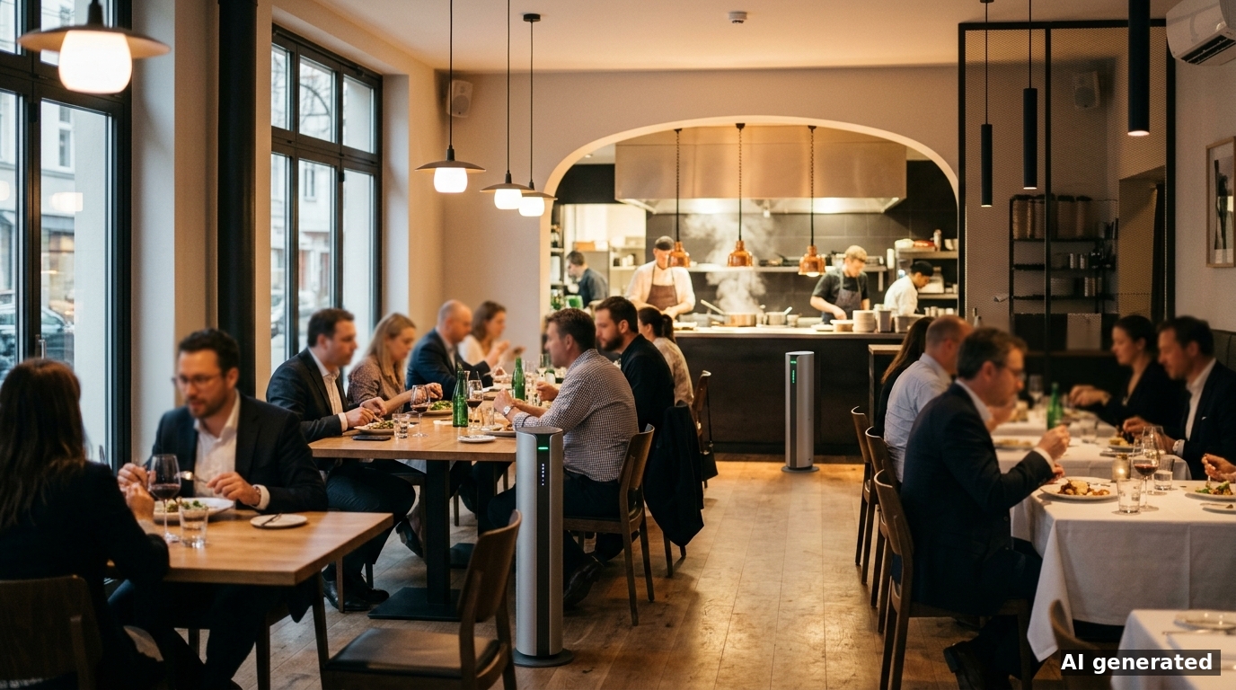 Luftreiniger Restaurant & Gastronomie: Kochgerüche und Aerosolschutz für Gäste (2026)