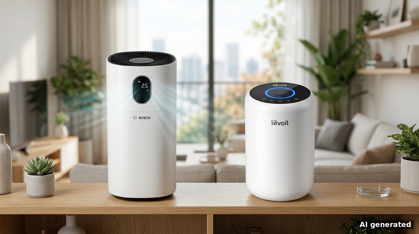 Bosch vs. Levoit Luftreiniger: Air 4000 gegen Core 300S (2026)