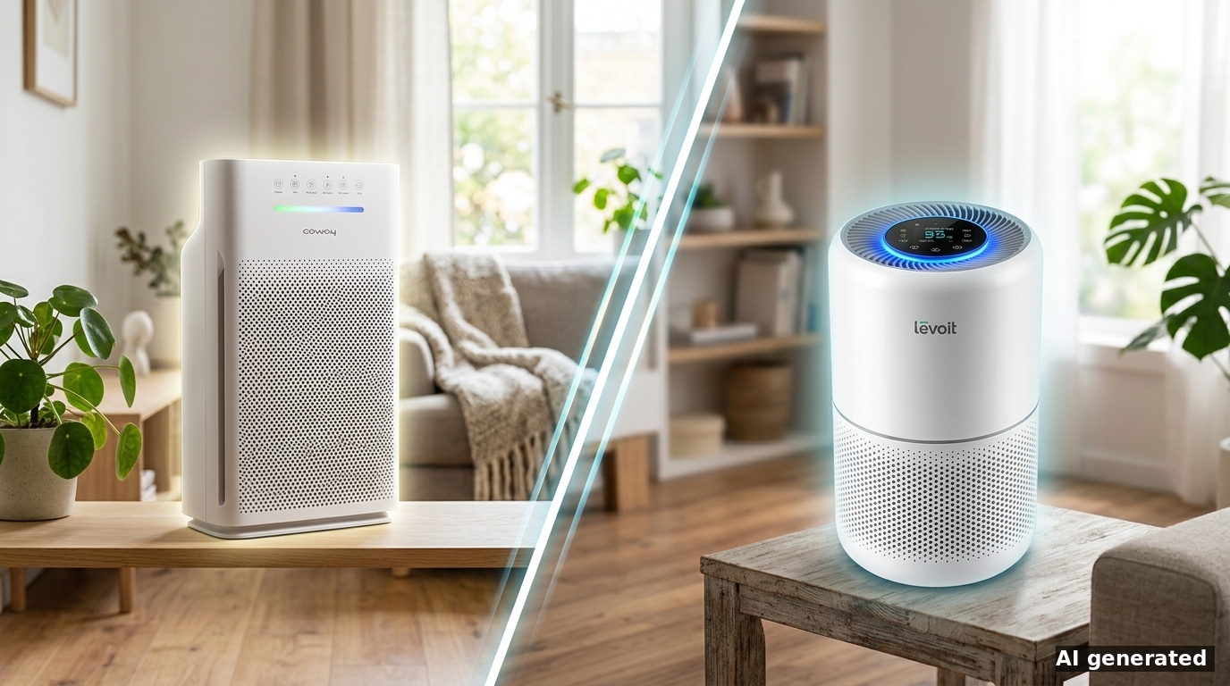 Coway vs. Levoit Luftreiniger: Airmega 150 gegen Core 300S (2026)