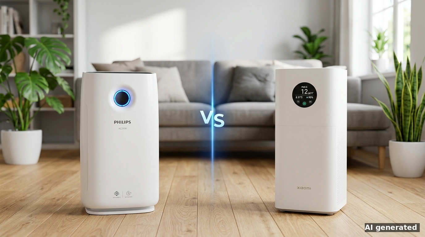Philips vs. Xiaomi Luftreiniger: AC2939 gegen 4 Pro (2026)